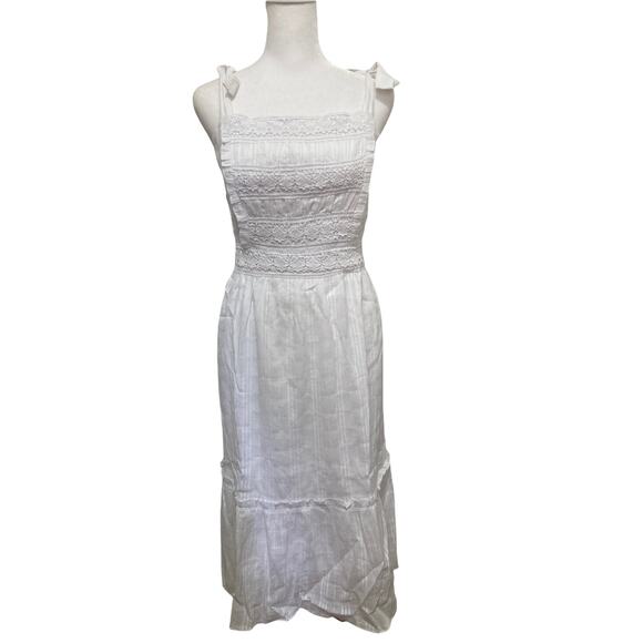 cupcakes & cashmere White Lacey Sundress NWT New size 2 - Picture 7 of 10